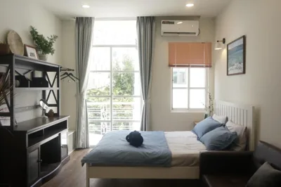 Double Room with Balcony (2 Adults + 1 Child) — The Dates Villa